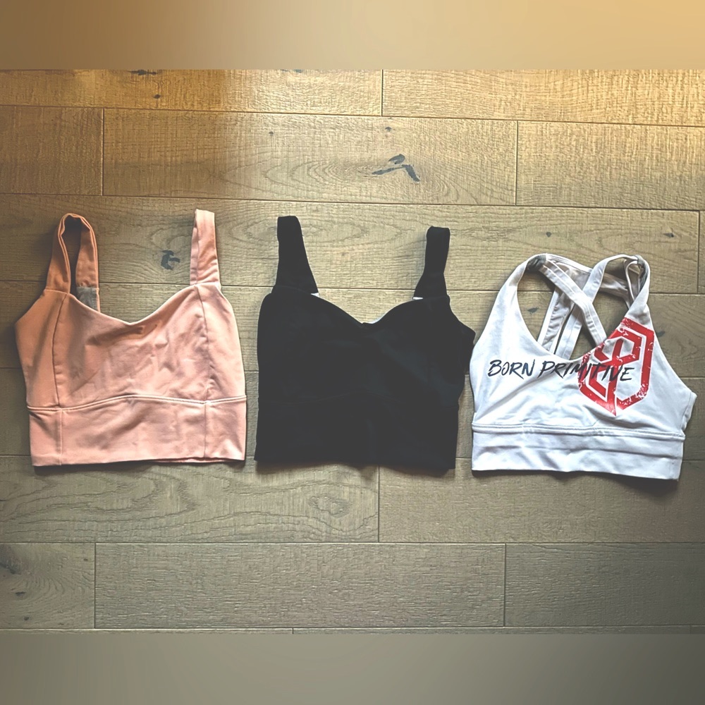 Born Primitive Bundle of 2 Sports Bras! Size Small (BLK sold)